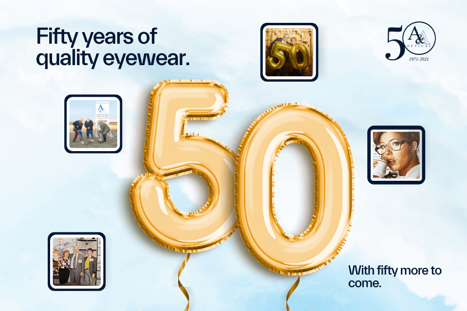 50 year anniversary for A&A Optical